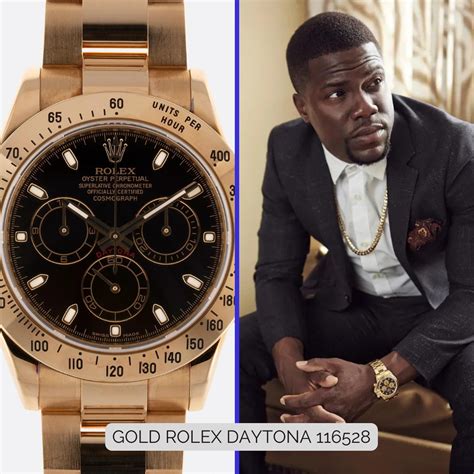 kevin hart rolex daytona|kevin hart watches.